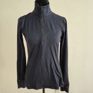 Lululemon Athletica Blue Zip‑Up Sweater ,Lightweight Performance , S4 Athleisure